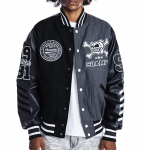 Chaqueta Varsity Ligera Personalizada para Hombre, Estilo Casual Urbano, Cómoda para Uso Diario - Product Image 2