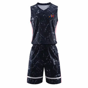 Uniforme de Baloncesto Reversible de Última Moda, Nuevo Diseño, Uniforme de Baloncesto sin Mangas - Product Image 1