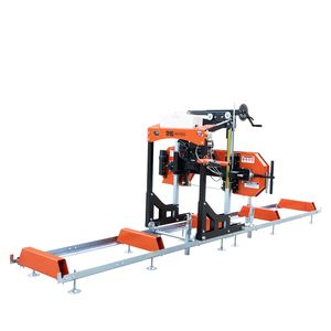 Sierra portátil de 22 \ ", 7 HP, Kohler Command Pro Series, motor de 12 'de longitud de registro, cabezal de sierra de carro de 4 postes, bloqueo antivuelco para madera - Product Image 5