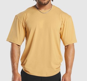 <b>Men</b> Oversize T Shirt Premium Cotton Baggy Fit Street Style Casual Wear Soft Comfortable Breathable Summer Outfit <b>Clothing</b> - Product Image 3