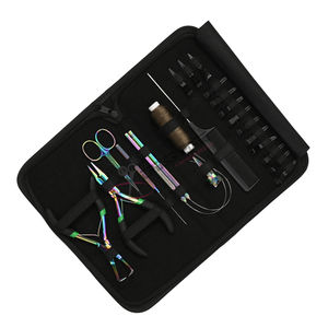 Rainbow Hair Extension tools Application Kit with Parting Comb Multi Color Duckbill Clips Micro Bead Remover and Wig Thread tool - Product Image 1