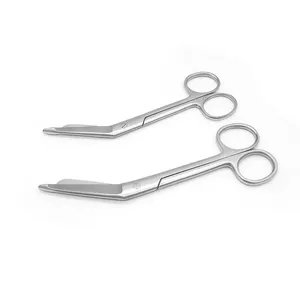 Tijeras Angulares de Acero Inoxidable para Vendajes, Pinzas Quirúrgicas para Cortar Cinta de Tela, Clase I - Product Image 1