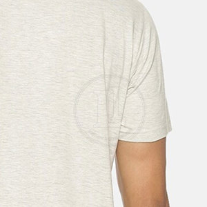 เสื้อยืดผู้ชายผ้าฝ้าย 100% ระบายอากาศดี ขายดี สวมใส่สบาย สไตล์สตรีทแวร์ รับผลิตตามแบบ OEM บริการสั่งทำพิเศษ ผลิตจากโรงงาน - Product Image 5