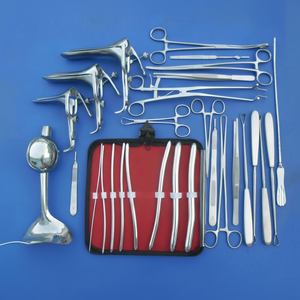 Ensemble de base d'instruments chirurgicaux D&C, nouvelle marque - Product Image 1