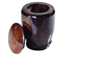 Wooden Jar Urn Beautiful for Human <b>Ashes</b> and <b>Pets</b> Medium <b>Keepsake</b> Unique Funeral Jar - Product Image 1