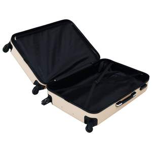 Valise trolley rigide en ABS doré - Product Image 5
