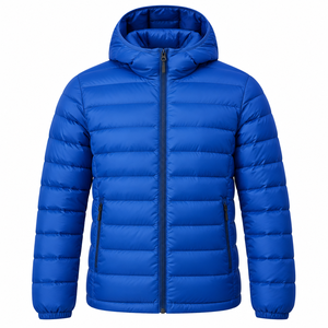 Veste bomber matelassée coupe-vent légère et respirante pour homme, personnalisable, style streetwear, à capuche, pour l'extérieur, chaude - Product Image 6