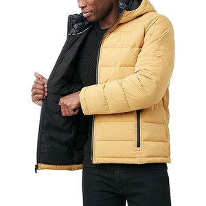 Latest Design Embroidery Bubble <b>Jacket</b> for Men 100% Polyester Breathable Quick Dry <b>Winter</b> <b>Cheap</b> Price - Product Image 4