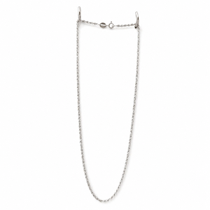 Platinum Plated Link <b>Chain</b> Necklace Twisted <b>Rope</b> High Polish Trendy Women's Jewelry Daily Wear Party Gift Wedding - Product Image 4