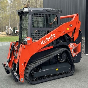 Chargeuse compacte sur chenilles Kubota d'occasion à prix abordable avec moteur, roulement, pompe, boîte de vitesses et PLC – Caractéristiques clés - Product Image 2