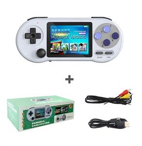 <span class=keywords><strong>Console</strong></span> de jeu portable SF2000 IPS, lecteur de jeux rétro portable, écran de 3 pouces avec 6000 jeux pour MAME GBA, jeux de puzzle pour enfants - Product Image 1