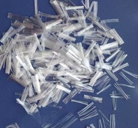 6-24mm Short-Cut Polypropylene Fiber PP Fiber for Construction Cutting