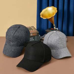 Gorro de Béisbol Grueso con Forro de Lana, Versátil y Moderno, para Hombres y Mujeres de Mediana Edad y Mayores, Gorro Deportivo que Mantiene el Calor - Product Image 3