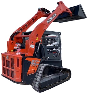 Barato Kubota Skid Steer retroexcavadora pequeño Mini cargador Skid Steer 2024 Kubota Skid Steer para la venta - Product Image 1