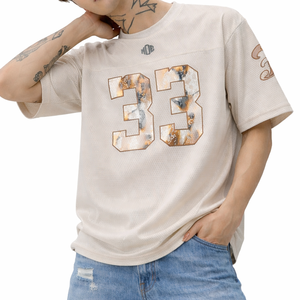 Jersey de Fútbol Americano de Malla Oversize para Hombre de Calidad Premium, con Estampado de Número Personalizado, Transpirable, de Poliéster, Proveedor OEM al por Mayor - Product Image 3