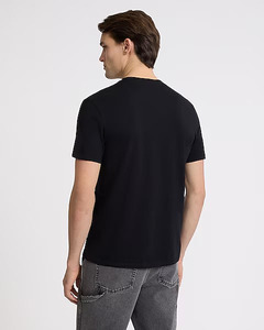 Fabricantes de Ropa al por Mayor, Camisetas Extra Grandes de Algodón 100% para Hombre, Color Negro, con Logotipo Personalizado, Impresión Ecológica en Serigrafía para Verano - Product Image 4