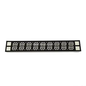 custom 16 segment white color chip illuminant alphanumeric common cathode led numeric display module