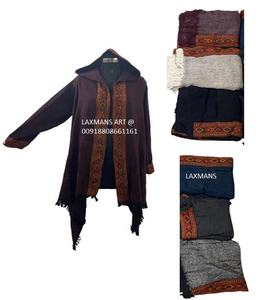 แจ็กเก็ตมีฮู้ดสำหรับฤดูหนาวจากอินเดียแจ็คเก็ตผ้าฝ้ายย้อมสีมีซิปเสื้อแจ็คเก็ตเนพาลีฤดูหนาว - Product Image 1