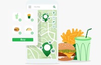 Développement d'une application mobile intelligente de livraison de repas multi-restaurants avec panneau d'administration pour une gestion des commandes fluide, version Internet, en stock