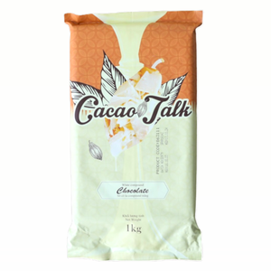Vente directe usine de chocolat composé en gros HALAL OEM/ODM – Bloc de chocolat blanc de la meilleure qualité 1KG – Ingrédient pour pâtisserie - Product Image 1