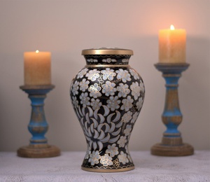 Urne en aluminium sur mesure, urne en aluminium artisanale, vase en aluminium fait sur mesure, urne en aluminium sur commande, vase sur commande spéciale - Product Image 5