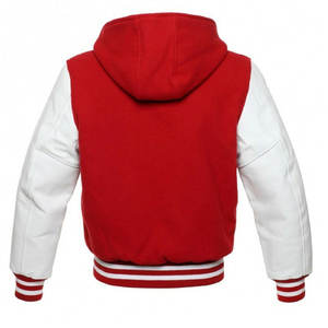 Chaqueta con Capucha Varsity de Camuflaje Unisex de Alta Calidad con Logotipo Bordado Personalizado en la Parte Delantera - Product Image 5
