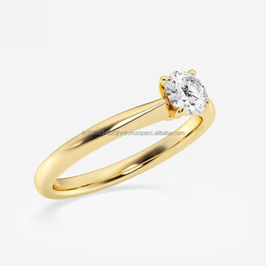 Anillo de oro de 14 quilates para mujer IGI/GIA/EGL certificado laboratorio creado diamante boda aniversario compromiso regalo joyería eternidad laboratorio creado - Product Image 4