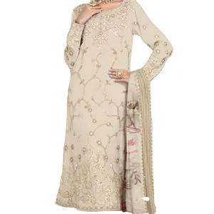 Designer Stylish Tunic Heavy Embroidery Kurti With Lace Heavy Diamonds Work Salwar Suit