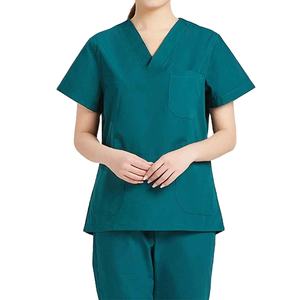 Bata de Laboratorio Médica para Mujer de Primera Calidad, Mezcla de Poliéster y Algodón Grueso, para Doctoras y Enfermeras, Uniforme Quirúrgico de Hospital - Product Image 3