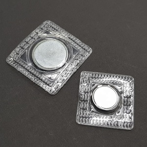 Decorative <b>Metal</b> Magnetic <b>Button</b> Brass Plated Flower Snaps Closures - Product Image 3
