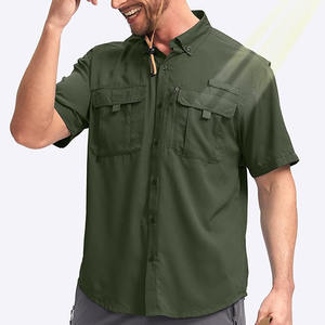 Camisetas de Pesca de Alto Rendimiento con Estilo Urbano, de Algodón y Spandex, Producto Increíble, con Cuello Camisero, para Hombre - Product Image 4