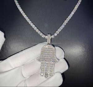 Customize Your Cuban Link Belly Chain in 14k Rose Gold with VVS Moissanite-Trendsetting Hip Hop Design for Party & Gift - Product Image 3