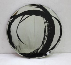Frameless <b>Round</b> Wall <b>Mirror</b> 24 Inch | Minimalist Modern Design | Premium Decorative <b>Mirror</b> for <b>Bathroom</b> Bedroom Living Room - Product Image 3