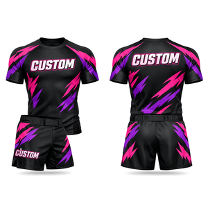 Rashguard professionnel pour homme, haut d'entraînement à haute élasticité, coutures renforcées, vêtements de sport - Product Image 1