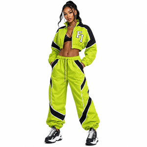 Conjuntos de Chaqueta y Pantalones Cortavientos para Mujer, Proveedor OEM, Impermeables, Resistentes al Viento, Transpirables, Marca Privada, Conjuntos de Cortavientos, Chaquetas para Hombre - Product Image 2