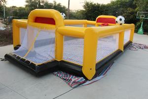 Cancha de Fútbol Inflable en Oferta, Material de PVC, Capacidad para 1000 kg y 16 Personas, para Entretenimiento Comercial al Aire Libre - Product Image 2
