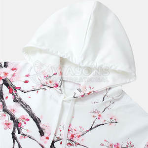 Sudaderas con capucha sublimadas para hombre, diseño personalizado, hechas de algodón, ligeras, de alta calidad. - Product Image 5