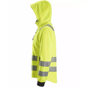 High Visibility Safety Zipper <b>Jacket</b> for Men Hi Vis Reflective <b>Construction</b> <b>Working</b> Waterproof Security <b>Jackets</b> - Product Image 3