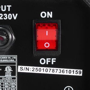 Saldatrice MMA 205A 110/220V a Doppia Tensione, Inverter IGBT, Macchina per Saldatura TIG e Stick con Display Digitale - Product Image 3