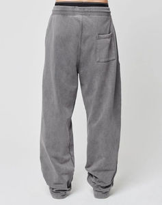 Pantalones Jogger de Último Diseño con Forro Polar Ecológico, Lavado Ácido, Tela de Algodón Grueso, OEM, Venta al Por Mayor, Pantalones Jogger Lavados para Hombre - Product Image 5