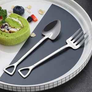 Mirror Polished Long Handle 4-Piece Eco-Friendly Stainless Steel Spoon Set for Wedding Tea Dessert Tableware 30mL Capacity - Product Image 6