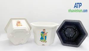 Maceta más vendida para decorar el hogar y el jardín, maceta de bendición con plástico de alta calidad - Product Image 5