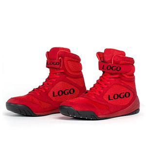 Fabricante profesional de botas de boxeo para hombre con suela de goma, transpirables, de caña alta, para lucha, con mayor potencia y velocidad. - Product Image 1