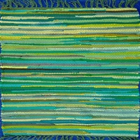 Rag Rug Günstiger Preis Reversible Wasch bare Teppich Matte Teppich Teppich für Tür Küche und Home Bestseller Hand gewebte Baumwolle Polybag