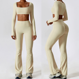 Seamless Women's fitness Wear Set High Stretch Yoga Outfit Custom Logo OEM Manufacturer Wholesale Supplier - Product Image 1