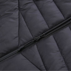 2026 High Quality Shiny Puffer Men's <b>Jackets</b> Breathable Fabric Custom Print Your Logo Oversize Hooded Zipper Style Puffer <b>Jacket</b> - Product Image 4