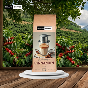Wholesale Milano <b>Cinnamon</b> Flavored Arabica <b>Ground</b> Coffee 250g | Bulk 0.25kg | Premium Medium Roast Bitter High Quality 1 Year - Product Image 5