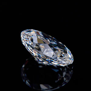 6CT Oval Synthetic Iced-Out CVD Lab Grown Diamond Artificial Loose Stone White VVS Lab Diamond D colour Best Price Wholesale - Product Image 4