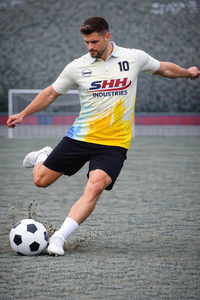 เสื้อยืดเปล่าสำหรับพิมพ์ลายแบบรีดร้อน SHH Wholesale ปี 2026 จำหน่ายจำนวนมาก เสื้อผ้าลำลองสำหรับผู้ชาย สวมใส่ได้ในฤดูใบไม้ร่วงและเหมาะสำหรับการเล่นกีฬา - Product Image 6