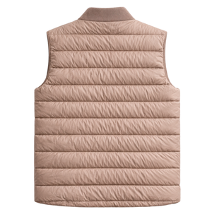 Chaleco Largo Acolchado para Mujer, Sin Mangas, con Cierre Frontal, Cintura Ajustable, Cálido, Informal, para Otoño e Invierno - Product Image 2